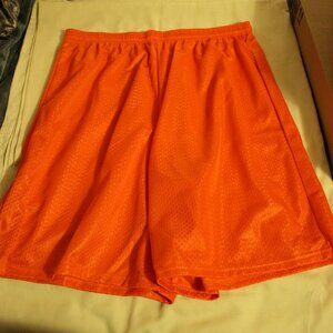 Mens Orange A4 Shorts